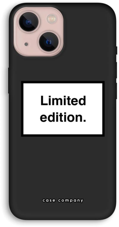 Case Company® - Hoesje geschikt voor iPhone 13 hoesje - Limited edition - Biologisch Afbreekbaar Telefoonhoesje - Bescherming alle Kanten en Schermrand