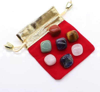 Natuurlijke Kristallen Stenen - Edelsteen Ornament - Home Decoratie - Handgemaakt Uniek - 14 Stuks Set - Gemengde Kleuren