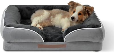 Jake and Jacky Hondenmand - Orthopedisch Hondenkussen - Hondenbed - Tweezijdig Matras - Met Traagschuim - Wasbare Hoes - Maat M - 71x58x17cm