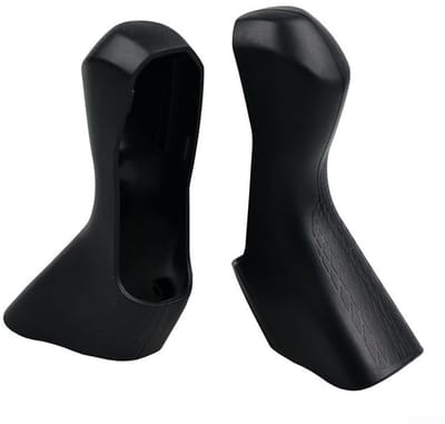 Dailygoods- Shifter Lever Hood Hoogwaardig Materiaal - Racefiets Beugel Cover - Voor Shimano ST-R7020 - Duurzaam - Zwart - 1 Paar - Fietsbediening
