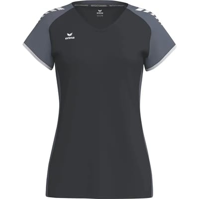 Erima Wings Tanktop Dames - Zwart / Slate Grey | Maat: 34