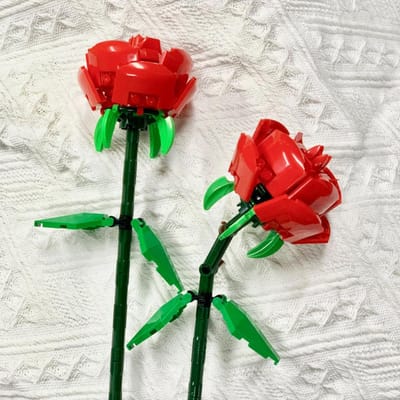 Eeuwig Boeket Tulp Bloem Bouwsteen 3D Sierplant Potplant Assemblage Blokken Valentijn Kind Cadeaus NO BOX