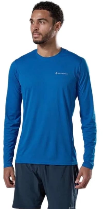 Montane Dart Nano T-shirt Met Lange Mouwen Blauw L Man