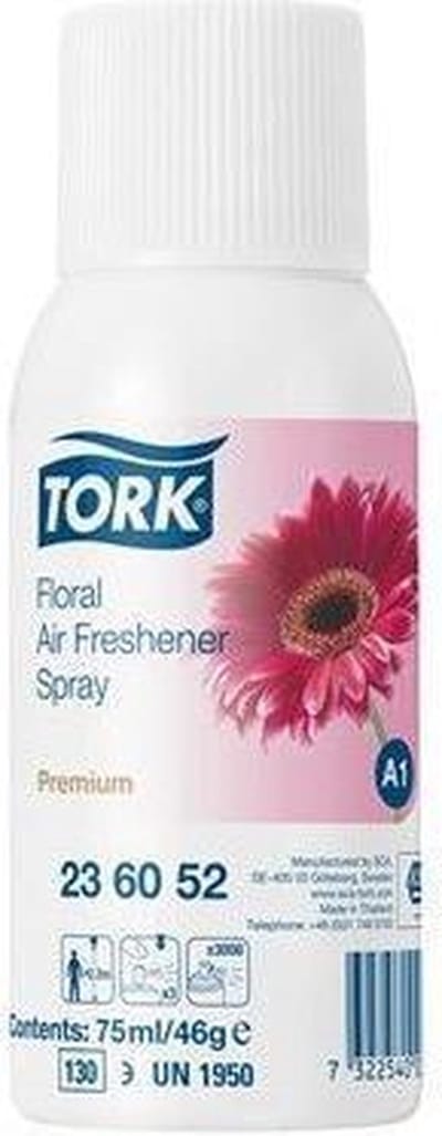 Tork 236052 aerosol SCA A1 Premium luchtverfrisser floral 12x75ml (236052)