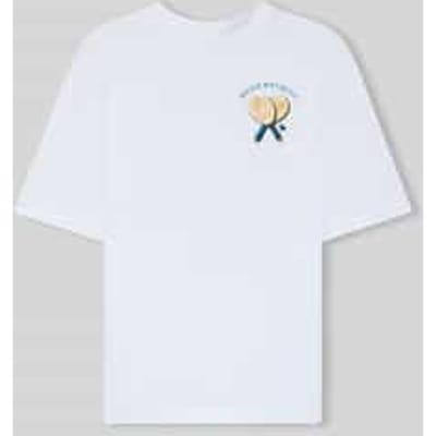 regular fit T-shirt met rugprint model 'NULAXO'