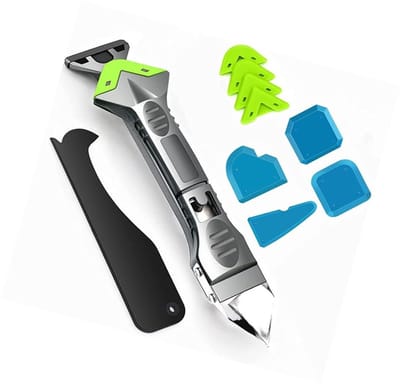 Dailygoody - Siliconenkit Gereedschapsset - 5 in 1 - Duurzaam - Kit Afwerkingsgereedschap - Voor Badkamer en Keuken - Multifunctioneel
