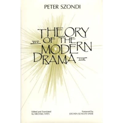 Theory Of Modern Drama - Peter (Free University in Berlin