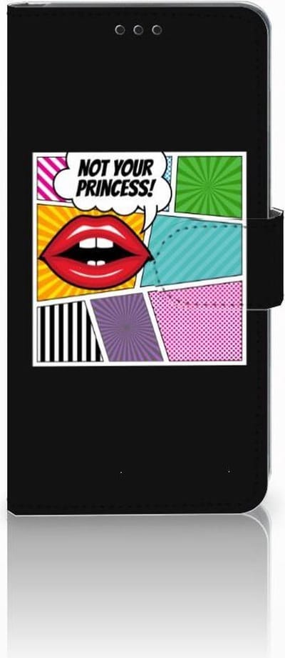 Samsung Galaxy S10 Wallet Case met Pasjes Popart Princess