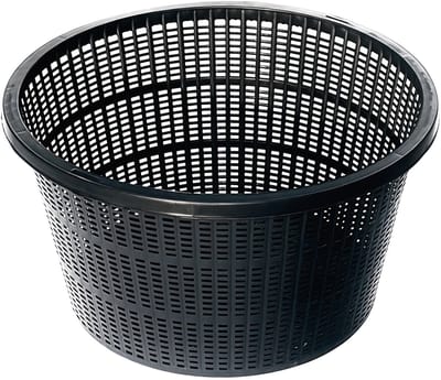 vdvelde.com - 5x ronde vijvermand Ø22 cm - Ronde vijverplanten mand voor waterplanten - Fijnmazig voor substraat en stevige houvast - Stevig en duurzaam