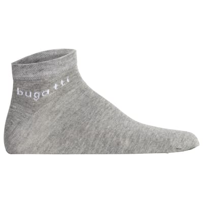 Bugatti Sneaker Sokken Katoen (3 paar) Grijs maat 39-42