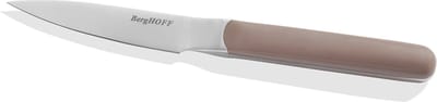 BergHOFF Home Elements Schilmes 8,6 cm – Compact Officemes voor Fruit & Groenten – Vlijmscherp Aardappelschilmes – Ergonomisch Handvat, RVS & Vaatwasbestendig Mes – Aubergine