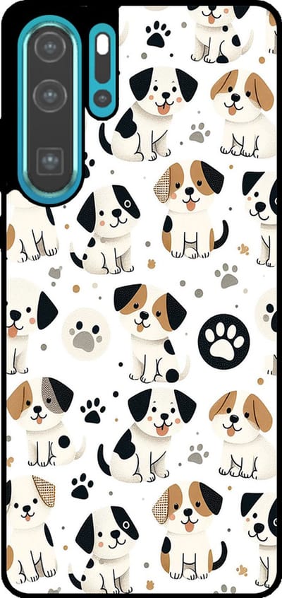 Smartphonica Telefoonhoesje Geschikt voor Huawei P30 Pro met honden opdruk - TPU backcover case dog design geschikt voor Huawei P30 Pro