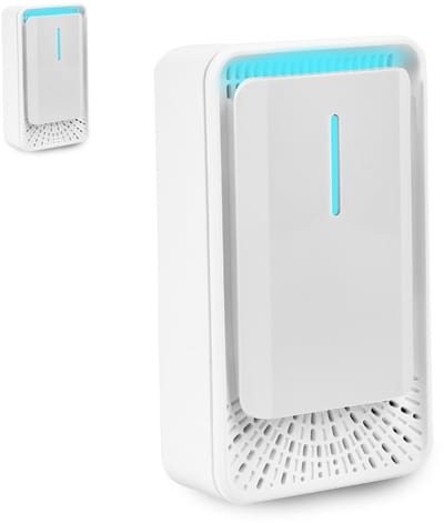 Ynkkvre - Plug-in luchtreiniger - Negatieve ionentechnologie - Negatieve Ionen - Luchtreiniger - Stil Ontwerp En Laag Stroomverbruik - 2 Stuks - Thuis Slaapkamer Wit