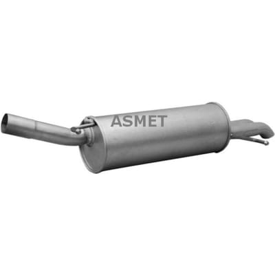 Geluiddemper achter ASMET 06.022