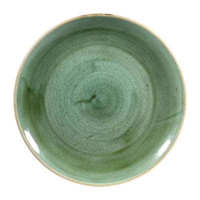 Churchill Stonecast Samphire Green Evolve Coupe Bord 26cm (12 stuks)