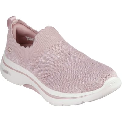 Skechers GO WALK Arch Fit 2.0 Rosa Linda Textiel Dames Mauve Sneakers