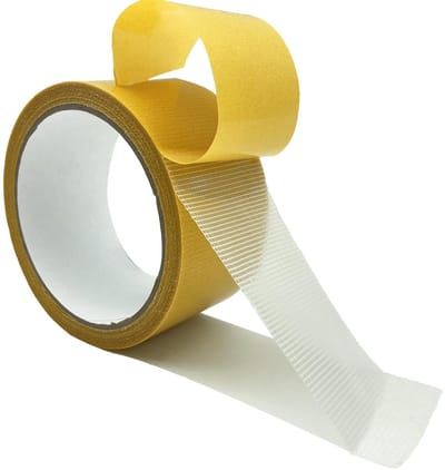 Multifunctionele Dubbelzijdige Tape, Hoge Kwaliteit Transparante Lijm, Ideaal voor Kleding, Tapijten en Posters - 1.9IN-9M