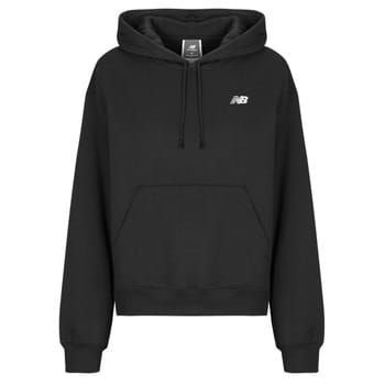 New Balance Sport Essentials Fleece Hoodie Dames Trui - BLACK