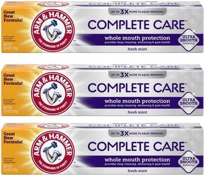 Arm&Hammer Complete Care - Tandpasta - Verwijdert vlekken, 3-pack