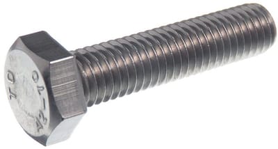 Zeskantschroeven M14 x 45 mm Roestvrij Staal V2A A2 DIN 933 ISO 4017 - 20 Stuks