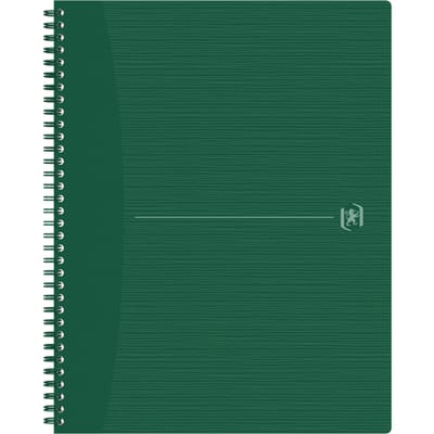Oxford Origins - duurzaam notitieboek - A4+ - gelijnd - 70 vel - groen