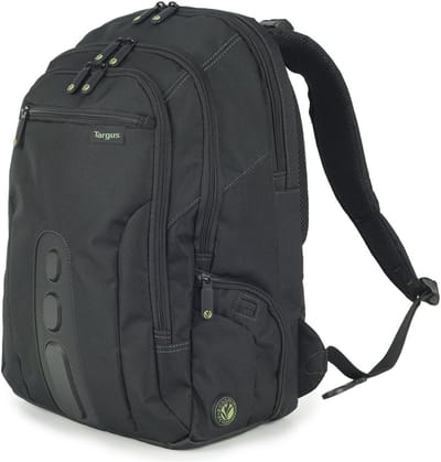 Milieuvriendelijke Laptoprugzak voor Laptops tot 15,6 inch - 27 Liter, Gerecycled Materiaal, Hoge Bescherming, Zwart