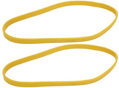 Anti-slip 9 Inch Bandzaag Tape - 2 Stuks, Geluidsreductie, Vervangingsbanden voor Houtbewerking en Bandzaagwielen