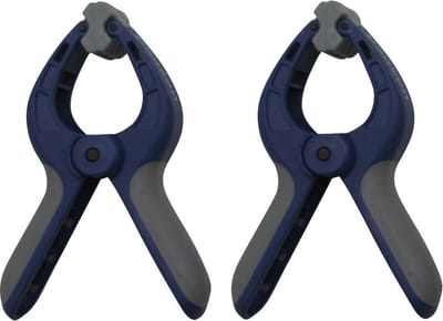Benson Zeilklemmen / zeilclips 6 inch/15 cm - Set van 8x stuks - kunststof - dekzeil klemmen/knijpers