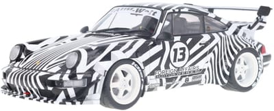 The Zebra Porsche 911 964 RWB modelauto 1:18 Solido