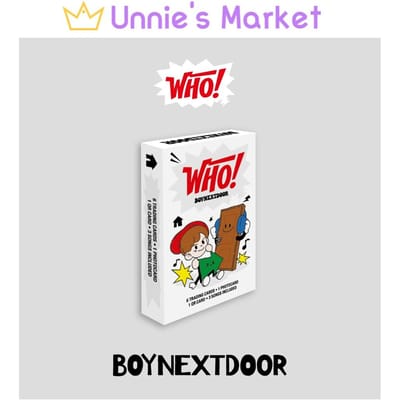 BOYNEXTDOOR - WIE! (Weverse Albums ver.) Weverse Album white