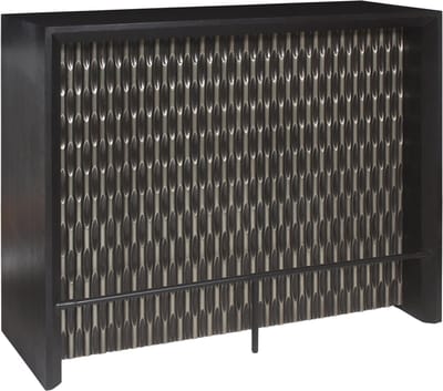 Richmond Bar zwart eiken fineer barmeubel 122 x 50 -