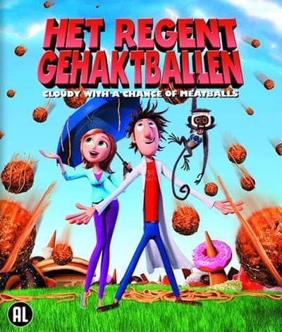 Het Regent Gehaktballen (Cloudy With A Chance Of Meatballs) (Blu-ray)