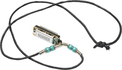 Kleine Mondharmonica Ketting met Stemming (38NLB)