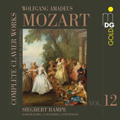 Siegbert Rampe - Mozart: Complete Clavier Works Vol. 12 (CD)
