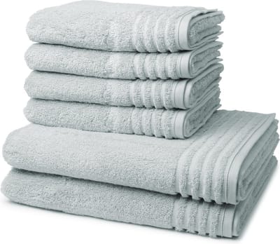 Vossen 4 X Handdoek 2 X Douchehanddoek - in een set Vienna Style Supersoft