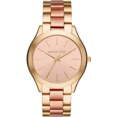 Michael Kors Dameshorloge Kwarts Goud MK3493