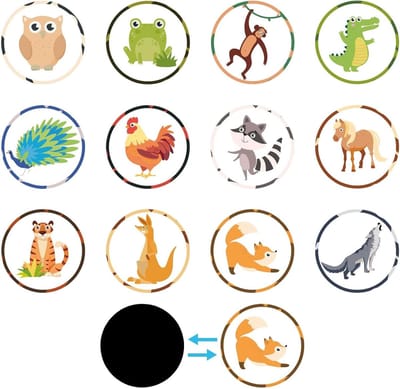 24 Stuks Potty Training Sticker - Herbruikbare Doelstickers voor Toilettraining, Kleurveranderende Plakstickers voor Jongens en Kinderen, Effectieve Hulp bij Zindelijkheidstraining
