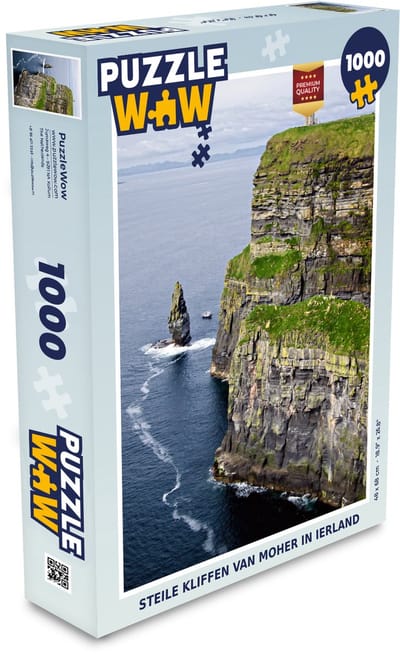 Puzzel Steile Kliffen van Moher in Ierland - Legpuzzel - Puzzel 1000 stukjes volwassenen