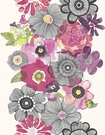 Dutch Wallcoverings Village People Vliesbehang Bloemen VP2003