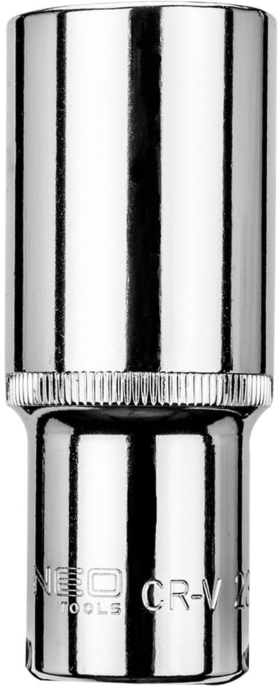 NEO - Zeskantige Lange Dopsleutel - 1/2" - 23 mm - Staal