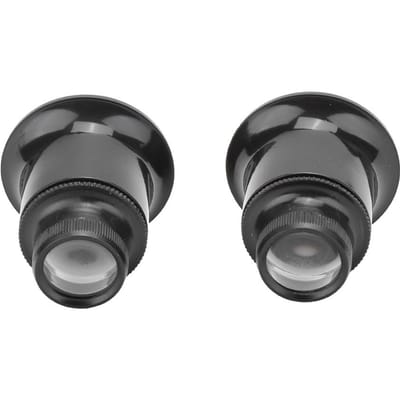 Lot de 2 loupes de réparation d'horlogerie 20X black