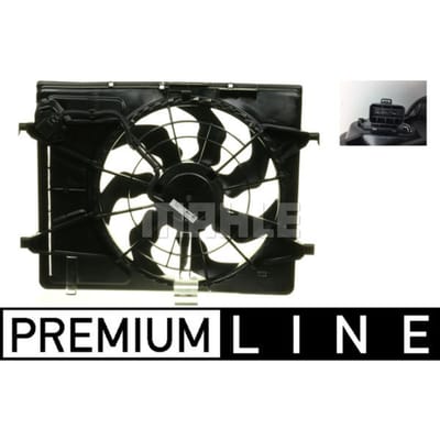Koelventilatorwiel, motorkoeling MAHLE CFF 266 000P