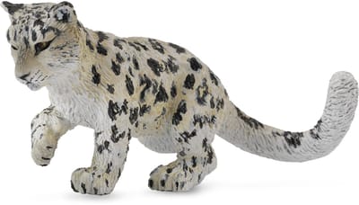 COLLECTA Figurine - Sneeuwpanterwelp - (M) - Wilde Dieren - Handgeschilderd - Miniatuur