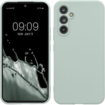 kwmobile telefoonhoesje geschikt voor Samsung Galaxy A54 5G - Hoesje voor smartphone - Precisie camera uitsnede - In cool mint