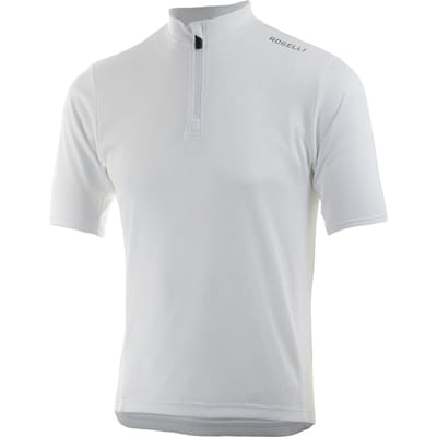 Rogelli - Maat 140/152 - Base Fietsshirt - Korte Mouwen - Kids - Wit