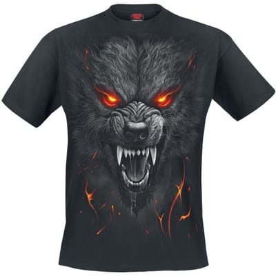 Spiral T-shirt - Darkest Fear T-Shirt - S tot 4XL - voor Mannen - zwart