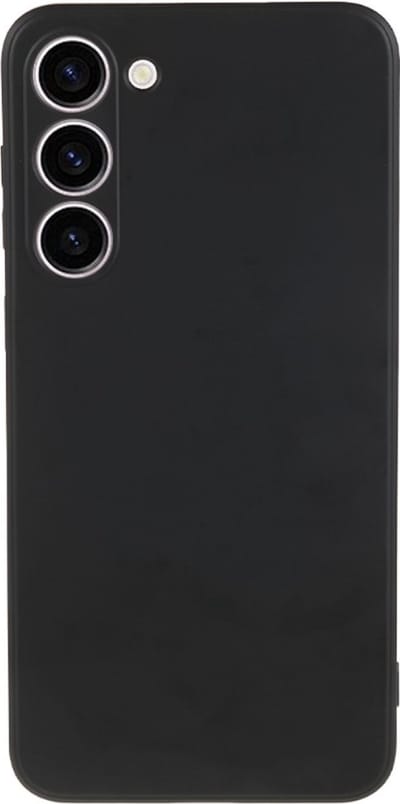 Coverup Hoesje - Geschikt voor Samsung Galaxy S23 Hoesje - Coverup Colour TPU Back Cover - Charcoal Black
