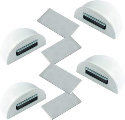 Magnetische Deurstopper voor Vloer | Zelfklevend & Zonder Boren | Houder voor Binnendeuren