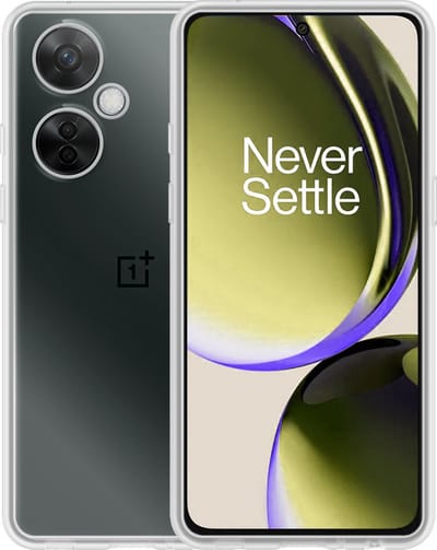 Hoesje - Geschikt voor OnePlus Nord CE 3 Lite - Sterk & Shockproof - Hoes Cover - Siliconen Case - Telefoonhoesjes - Transparant