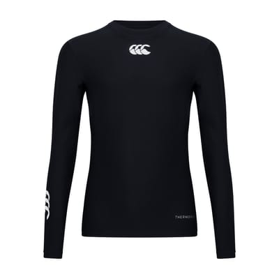 Canterbury Dames/Dames Thermoreg Top met lange mouwen (Zwart)